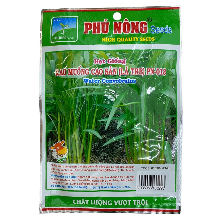 hạt giống rau muống
