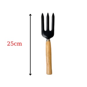 bộ dụng cụ làm vườn 3 món cán gỗ