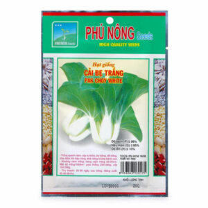 hạt giống cải bẹ trắng pak choy white