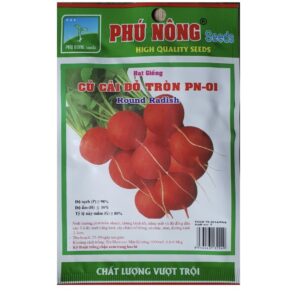 hạt giống củ cải đỏ tròn