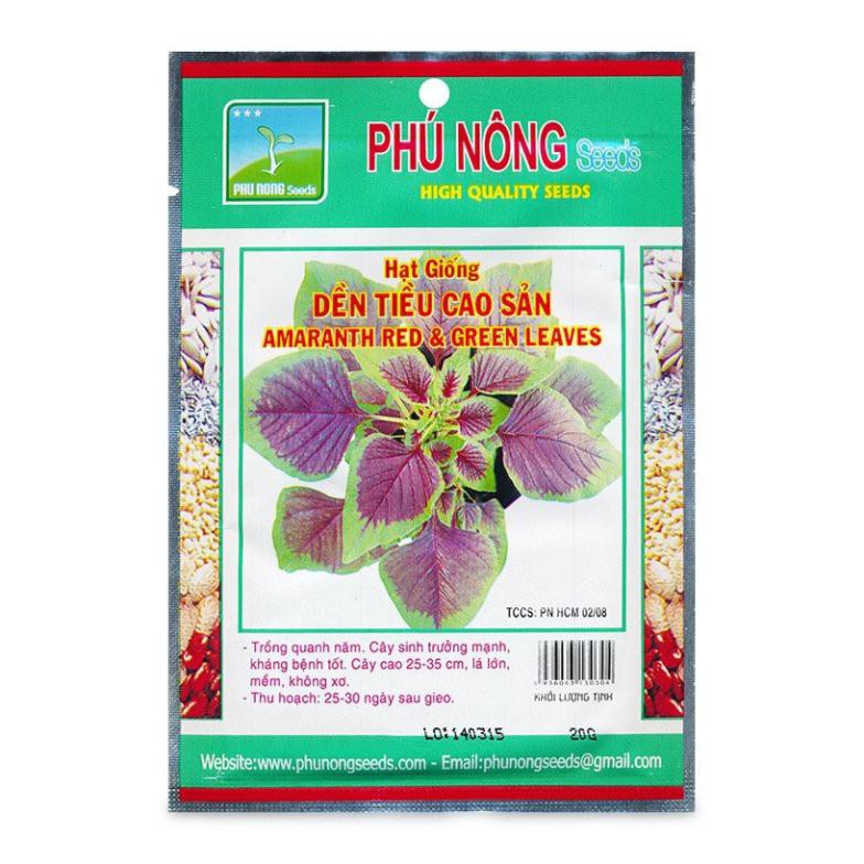 hạt giống dền tiều