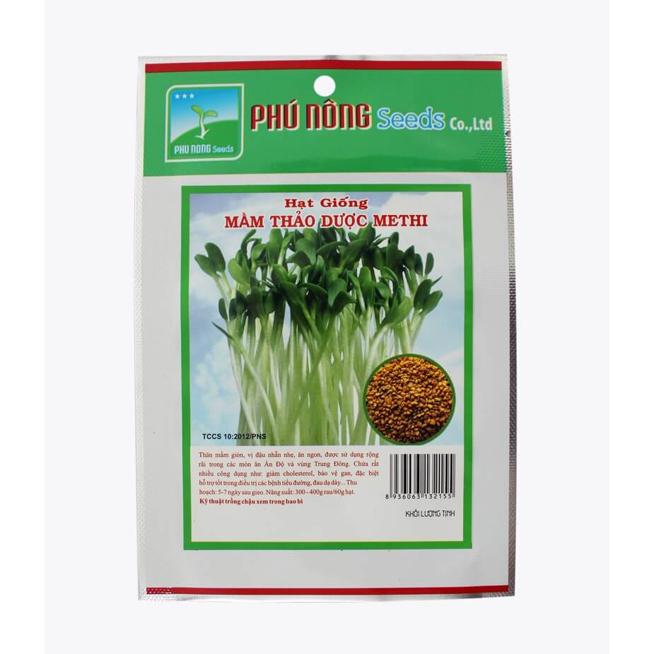 hat giong mam thao duoc methi