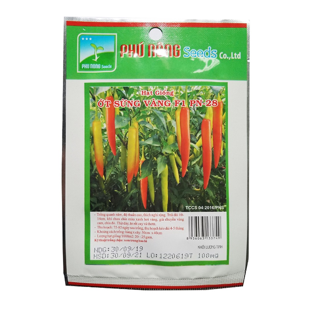 hạt giống ớt pn-28