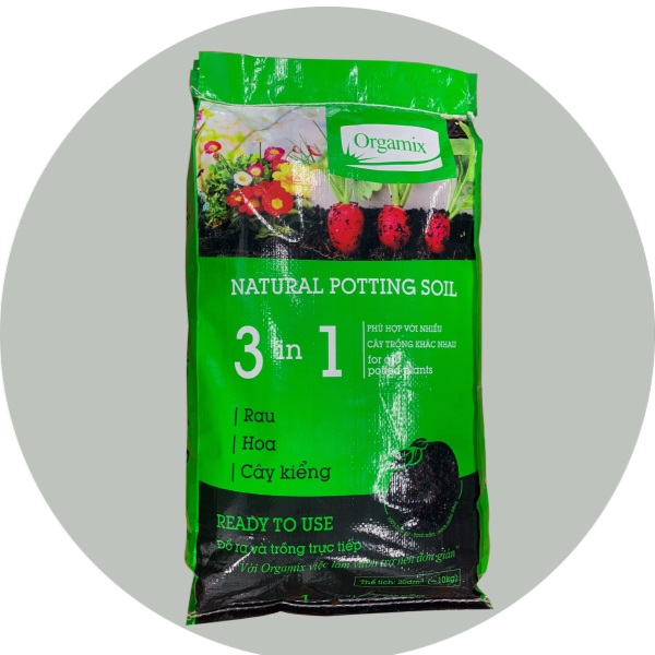 Đất trồng rau và hoa Orgamix