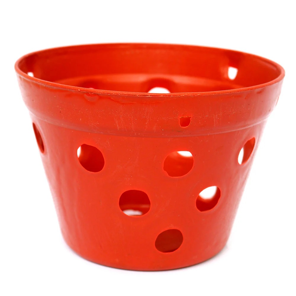 chậu nhựa giả đất nung trồng lan