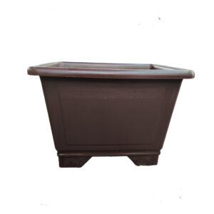 chậu vuông cao 63 nâu