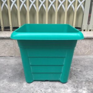 chậu vuông lớn (xanh lá)