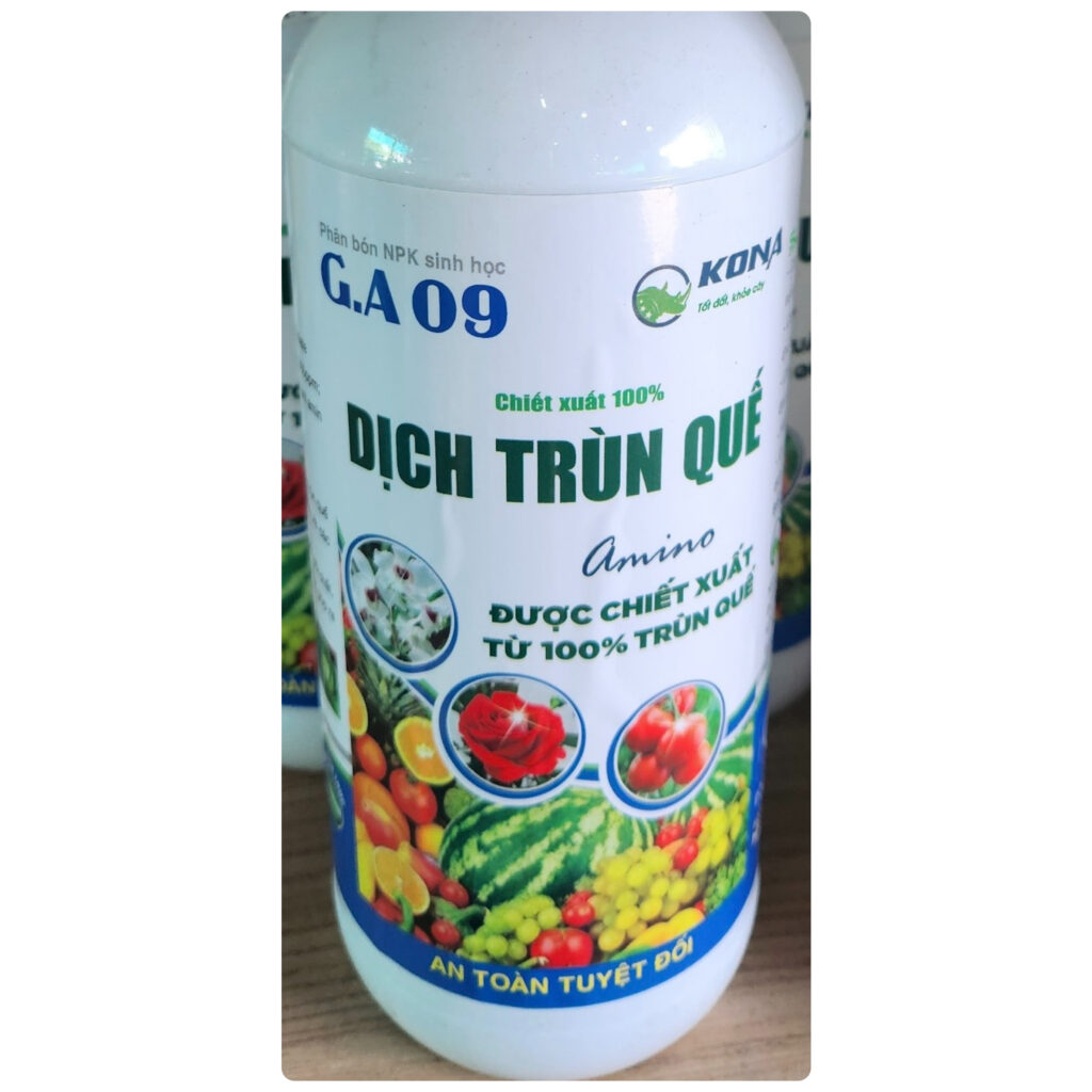 dịch trùn quế G.A 09 1 lít