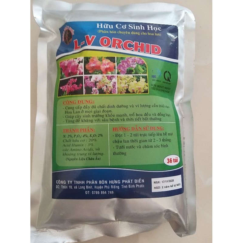 hữu cơ sinh học l-v orchid