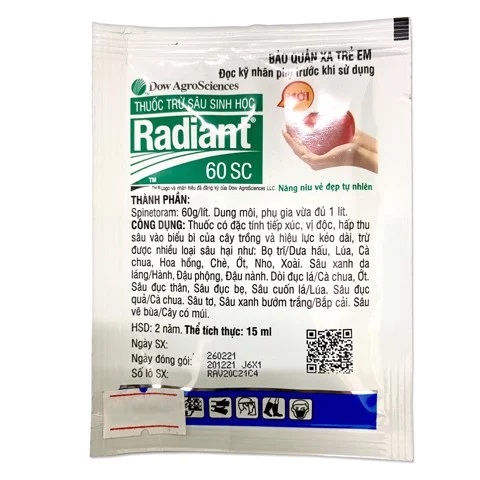 radiant 60 sc 15ml